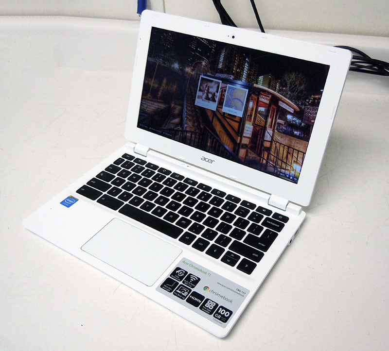 An Acer Chromebook
